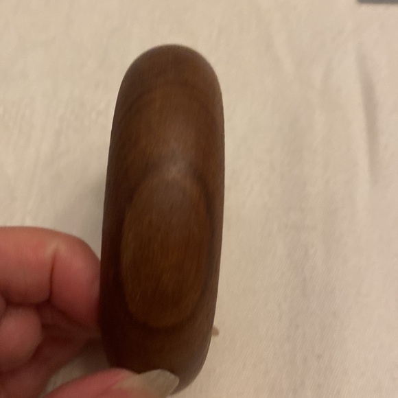 Wooden bangle bracelet. Not adjustable Vintage - Picture 5 of 11